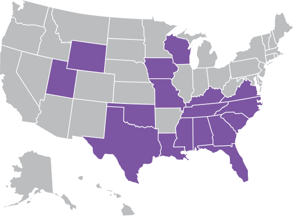 States with Limited Access to marijuana