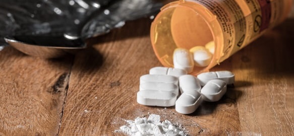 prescription pills crushed up