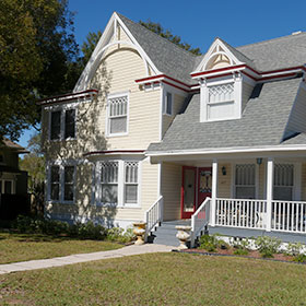 Front of Eustis house