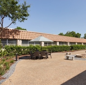 Courtyard area