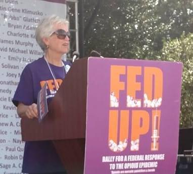 Judy Rummler of the FED UP! Coalition