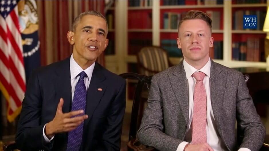 Barack Obama and Macklemore discuss the opioid epidemic in America