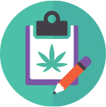 Research on Medicinal Marijuana icon