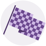 checkered flag icon