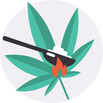 Marijuana and meth icon
