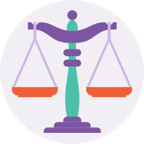 Legal Scale Icon