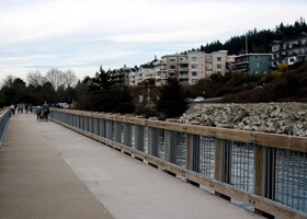 Boardwalk over water