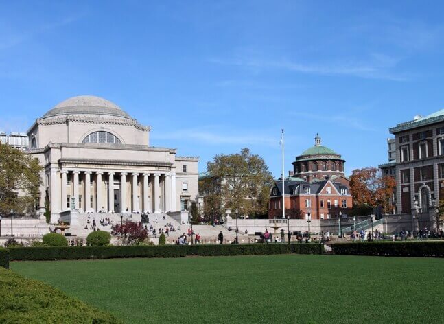 Columbia University Campus in New York City