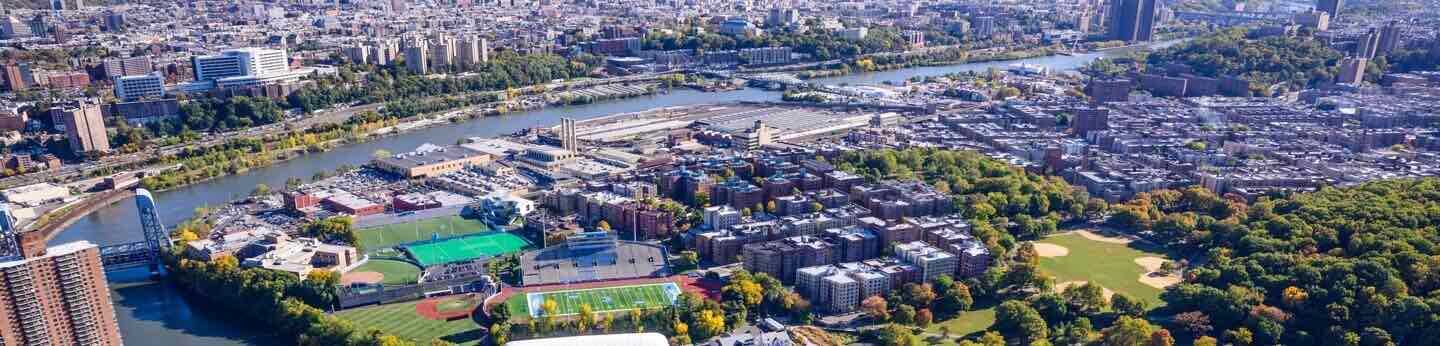 Aerial view of the Bronx