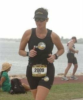 Stacy McKinney running