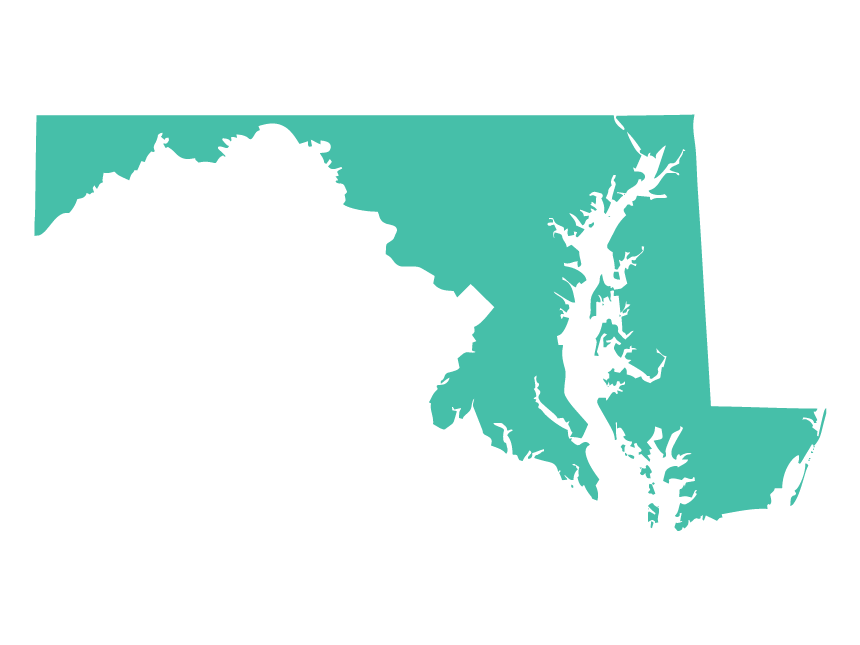 Maryland State Outline