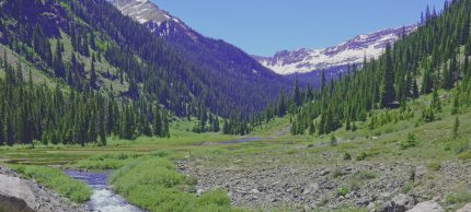 Colorado Springs valley