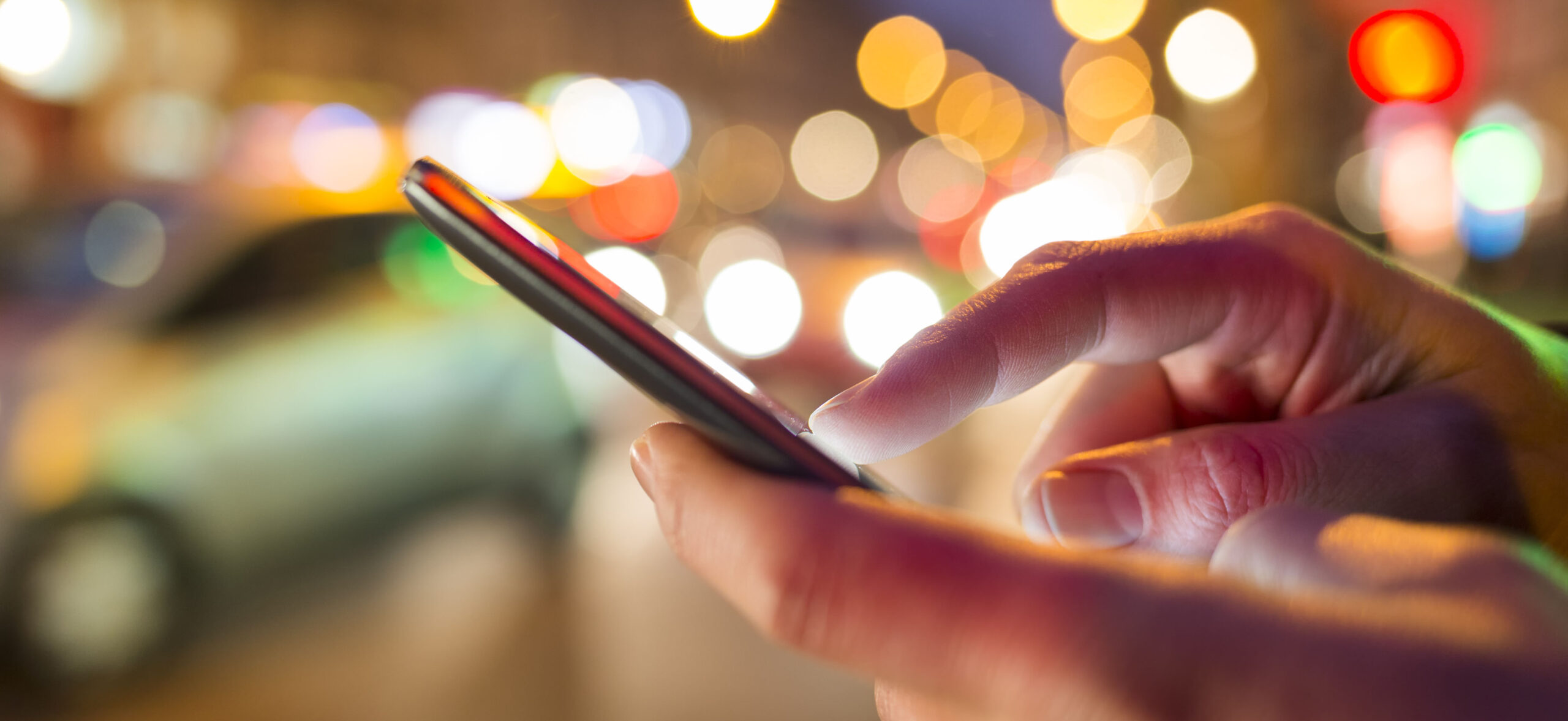Man using Mobile Phone