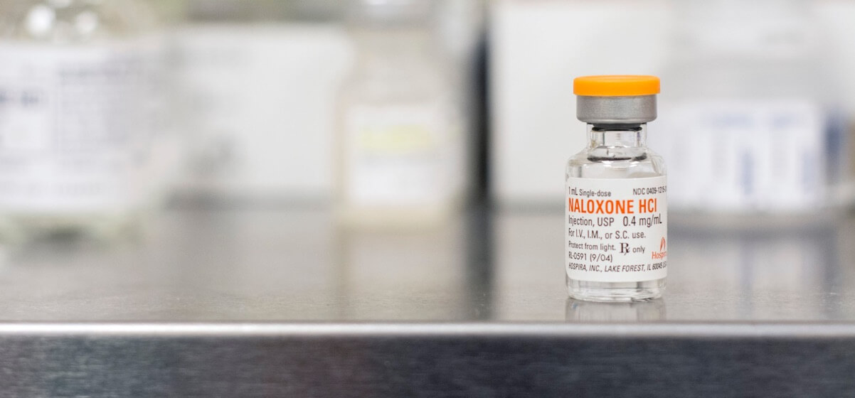 Naloxone Vial for drug overdose