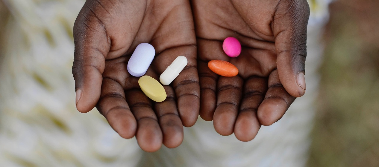 Holding pills
