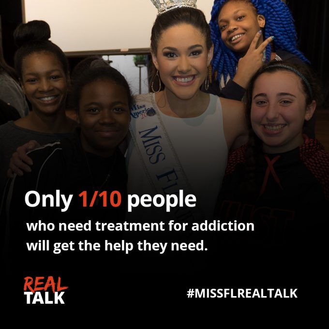 Only 1 in 10 people who need addiction treatment actually get help graphic