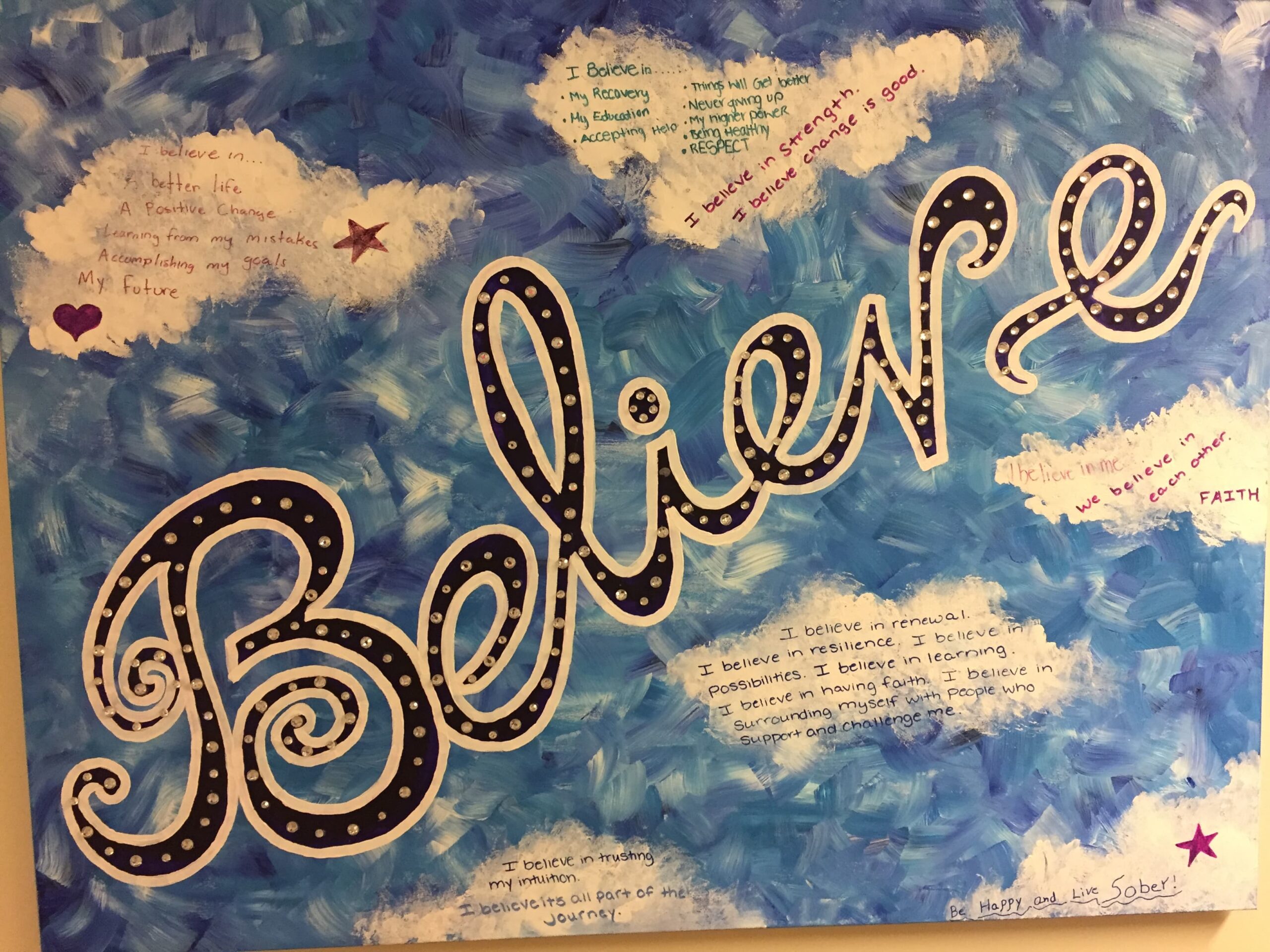 Believe Artwork created by students