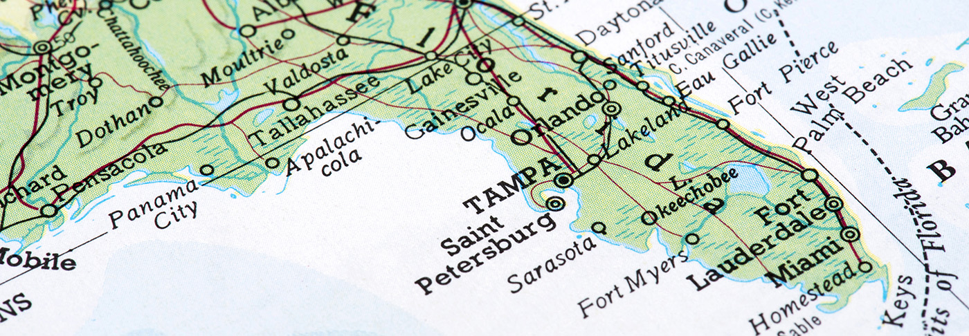 Map of Florida