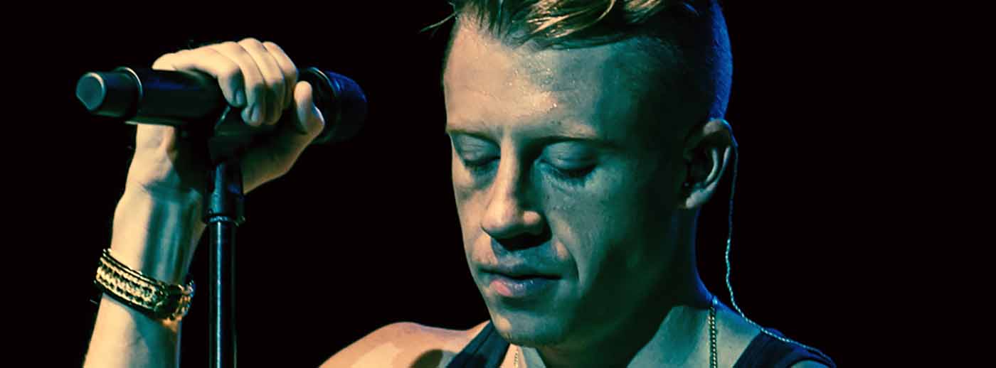Musician Macklemore of Macklemore & Ryan Lewis
