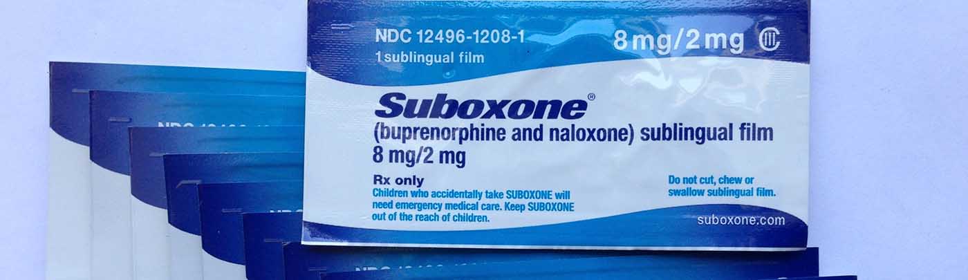 Suboxone label packaging
